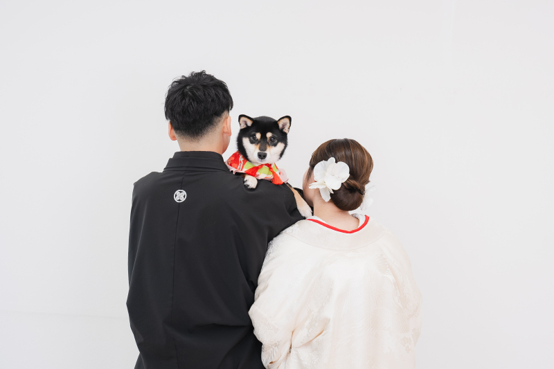 華雅苑　千葉店_ペットと一緒に撮影できる