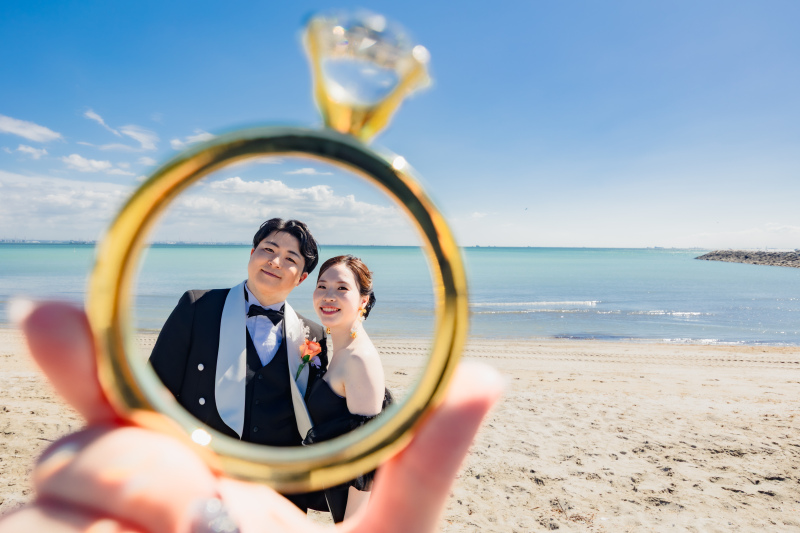 華雅苑　千葉店_海で撮影できる