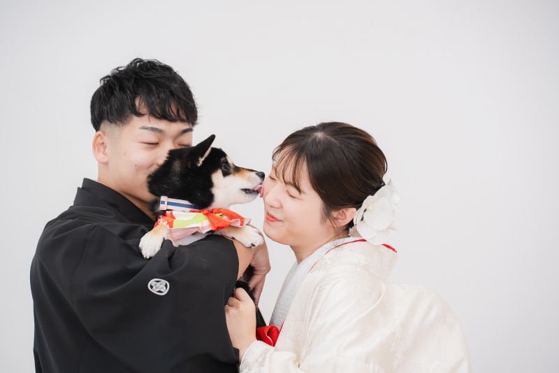 華雅苑　千葉店_ペットと一緒に撮影できる