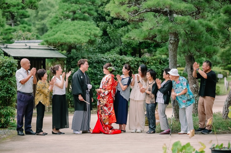 両家の集合フォトもお撮り致します！