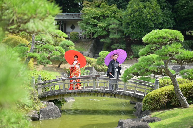 追加料金なしで見浜園のご撮影が可能です！