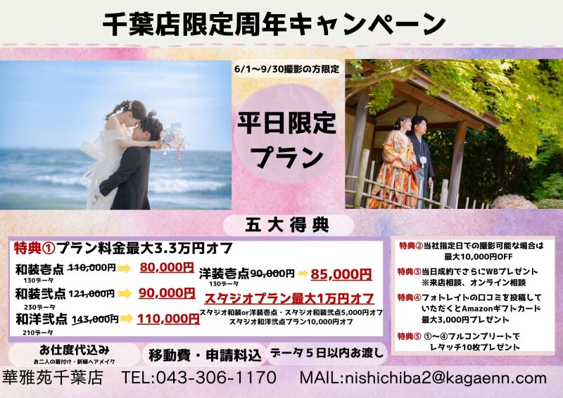 Point1 多彩な撮影シーン