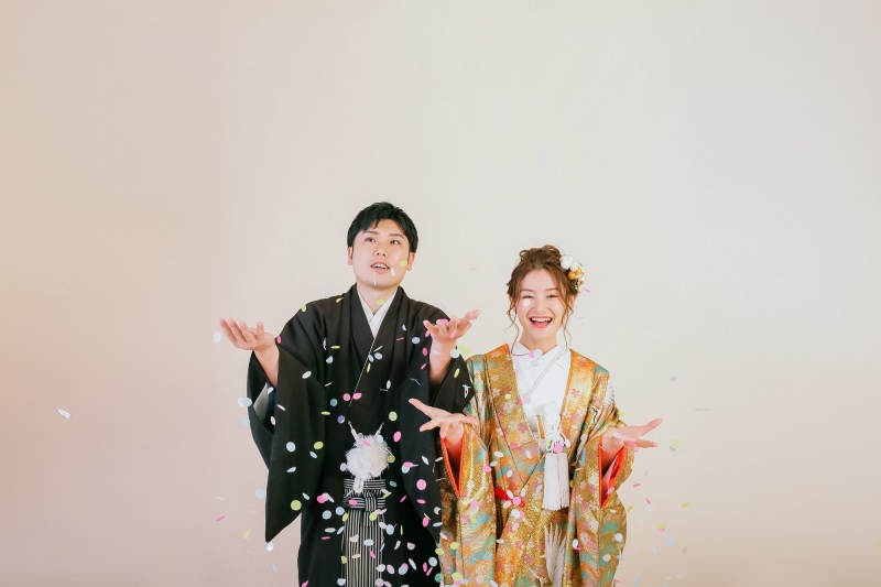 コンフェッティも出来ます！