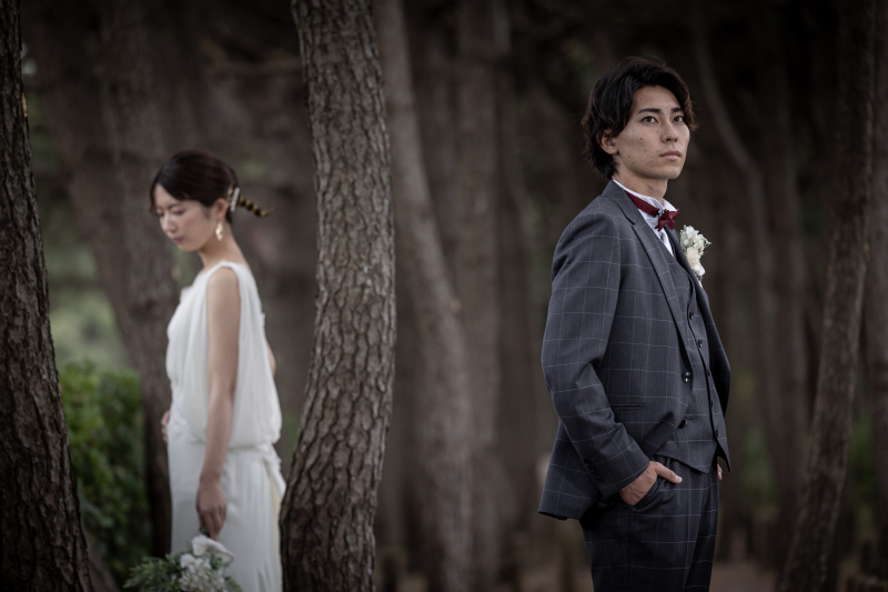 ポージングはカメラマンに任せても大丈夫です。