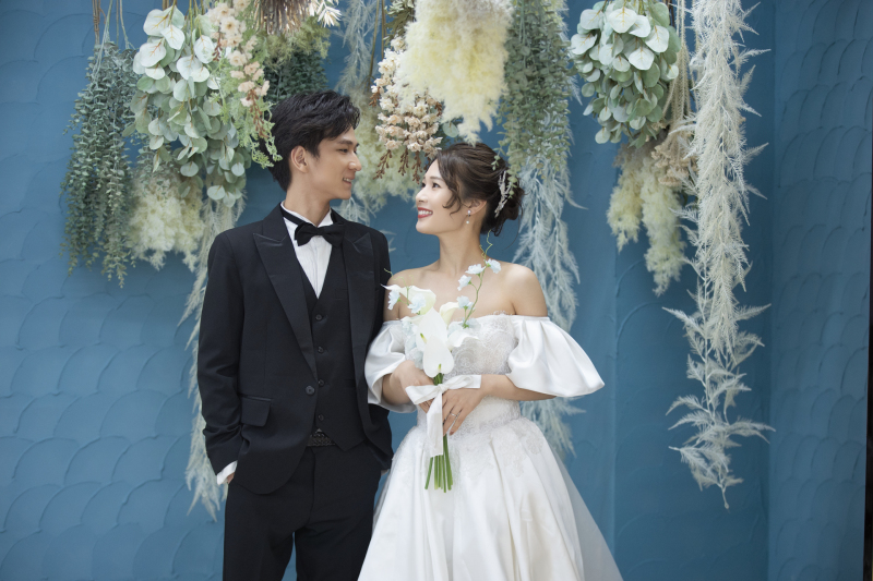 ドレスを着ての撮影も可能です。