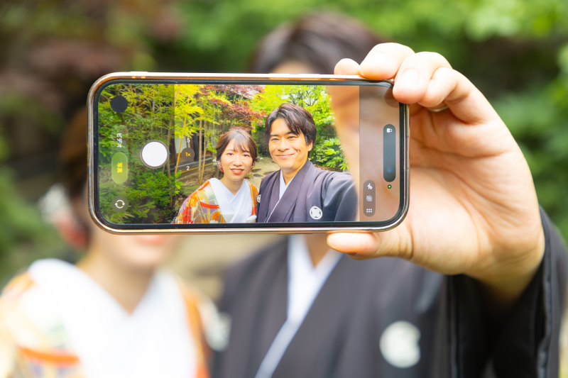 和装で叶える、二人の特別な時間。
