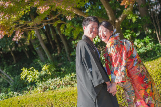 お2人の笑顔が素敵です