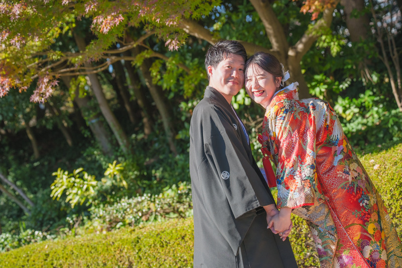 お2人の笑顔が素敵です