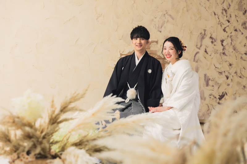 早割！2.5万円オフ！残りわずか！先着20組限定【4/11～6/30撮影】和装弐点プラン 見浜園＋スタジオ　衣装差額無し！