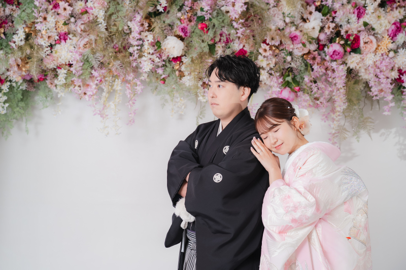 特割!タイパ・コスパ最強!【7/1~9/30平日撮影限定】★ロケ×スタジオ和装プラン 衣装・美容込み/撮影データ 80 カット