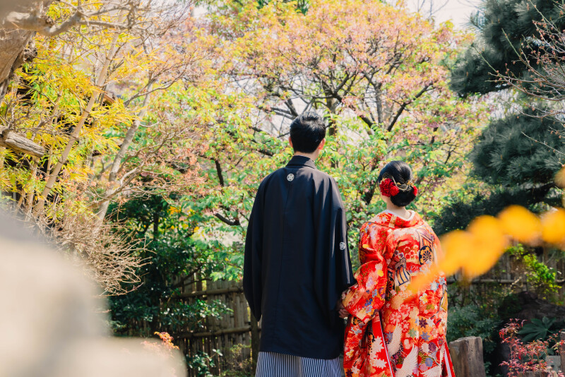 早割3.1万円オフ！先着20組限定【2/1～2/23、3/15～3/25撮影】和洋弐点プラン 四季亭＋稲毛海浜公園　韓国風ドレス