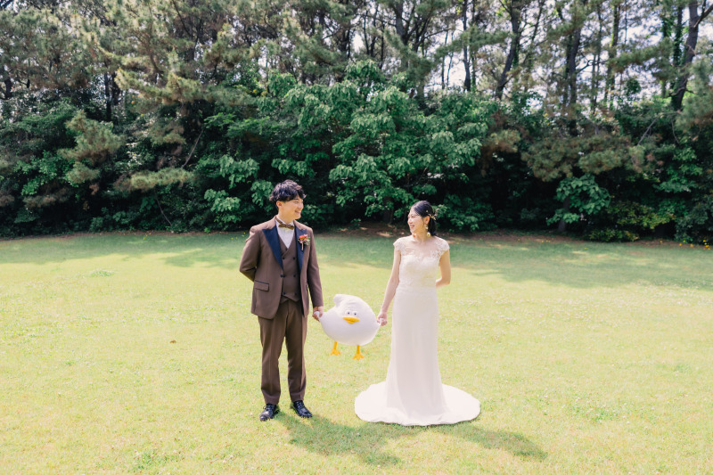 海も緑も叶う♡稲毛海浜公園撮影!洋装1点プラン!データ130!韓国ドレスも豊富♡