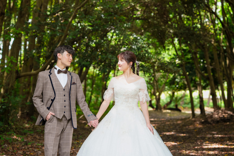【オープニングムービー撮影付き!】洋装1点プラン 稲毛海浜公園撮影 衣装1着・ヘアメイク・撮影データ130カット