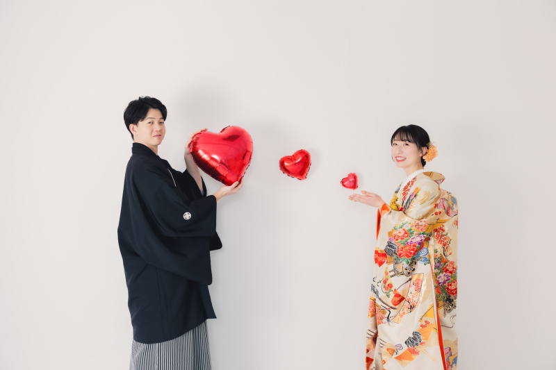 エリアNo1コスパ最強ロケ撮影!【3/1~3/25までの平日撮影限定】先着20組 和装弐点プラン 衣裳差額無し!データ150