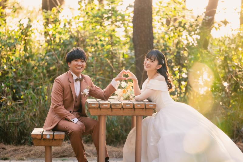 早割！2.5万オフ！残りわずか！先着20組限定【4/11～6/30撮影】和洋弐点プラン　稲毛海浜公園＋スタジオ　ドレス100着！