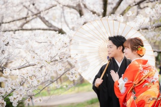 桜CP！3万円オフ！先着20組限定【3/26～4/10平日撮影】和洋弐点プラン 衣装2着・撮影データ210・韓国風ドレスも豊富