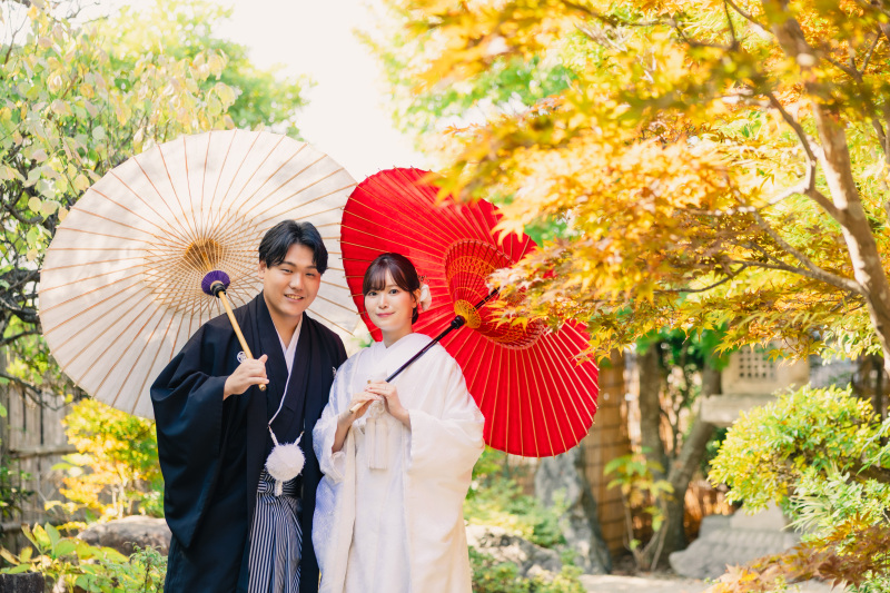 フォトレイト限定【オープニングムービー撮影付10/1~11/24・12/16~12/29撮影】和装壱点プラン 四季亭撮影