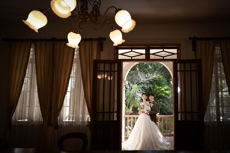 早割！2万オフ！先着20組限定【4/11～6/30撮影】和洋弐点プラン スタジオ＋旧神谷伝兵衛稲毛別荘　韓国ドレス豊富