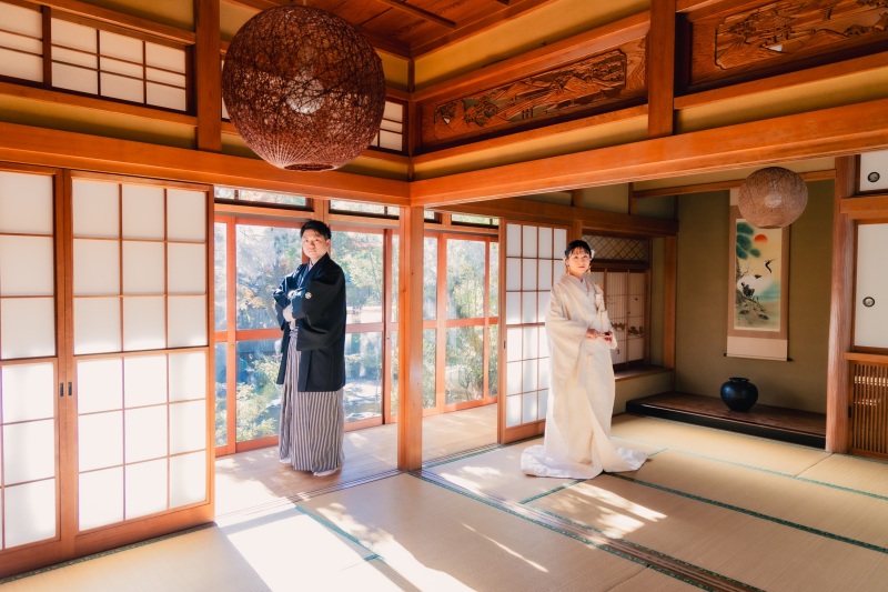 2万円オフ!紅葉シーズン【11/26~12/15平日撮影限定】和装弐点プラン 衣装差額無し !オンライン相談可!衣裳合わせ当日可