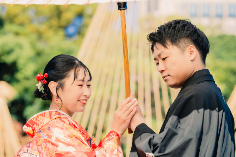 早割!2.2万円オフ!20組限定!【12/16~2/15撮影】和装弐点プラン 四季亭+見浜園 衣装差額無し !衣裳合わせ当日可!