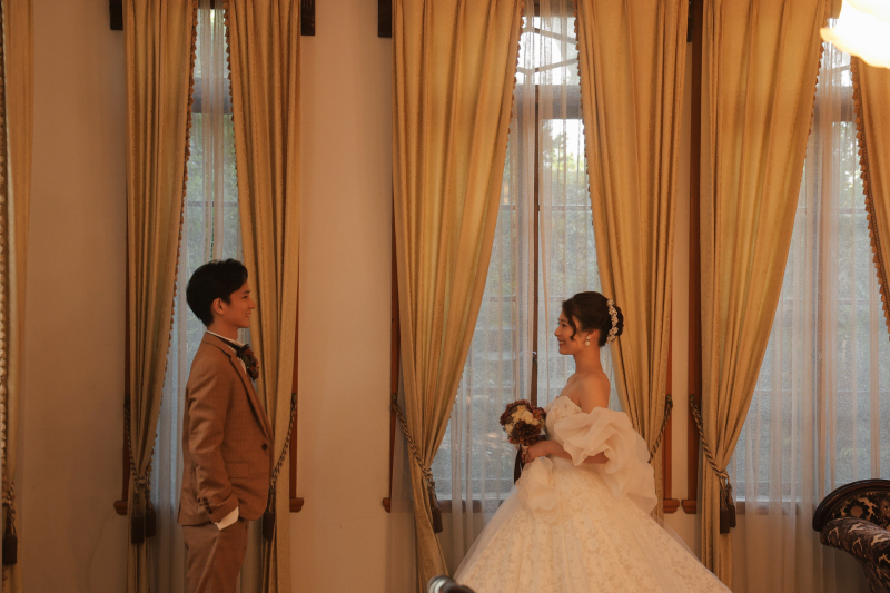 早割！2万円オフ！【12/16～2/15撮影】和洋弐点プラン 旧神谷伝兵衛稲毛別荘＋見浜園　韓国風ドレスも豊富！セルフショット可