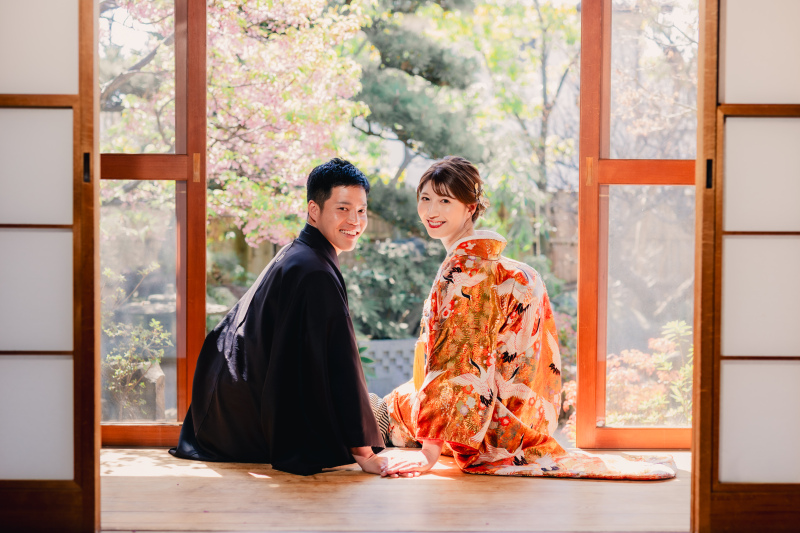 エリアNo.1のコスパ最強ロケ撮影！【～3/25までの平日撮影限定★】先着20組　四季亭＋見浜園撮影　衣裳差額無し！データ150