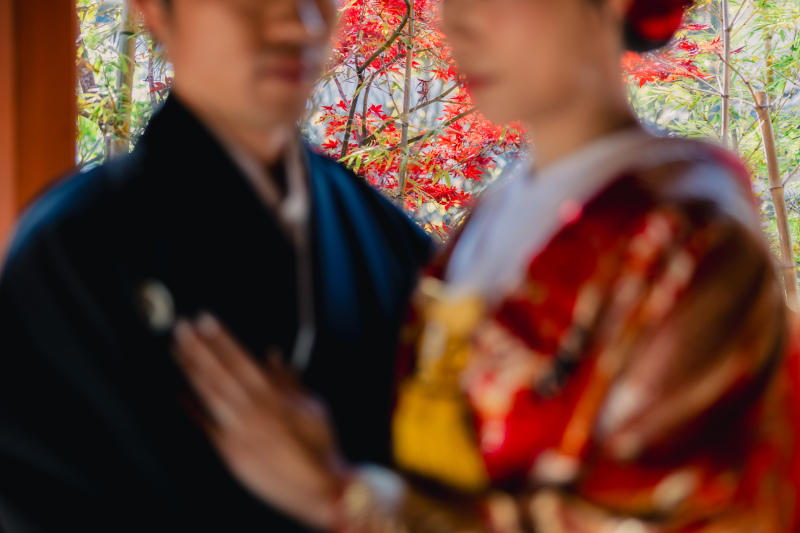 フォトレイト限定!紅葉シーズン2.2万円オフ!先着20組限定【11/25~12/15撮影】和装弐点プラン 四季亭+スタジオ撮影
