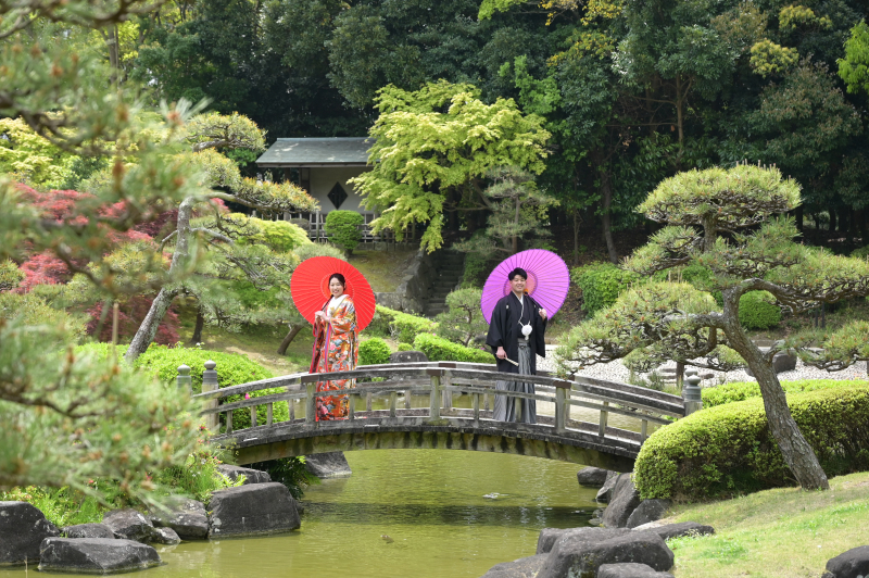 早割！2万オフ！残りわずか！先着20組限定【4/11～6/30撮影】和洋弐点プラン 見浜園＋旧神谷伝兵衛稲毛別荘　韓国ドレス豊富