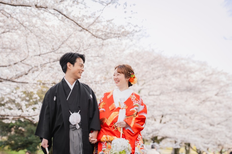 桜CP!2万円オフ!先着20組限定【3/26~4/10平日撮影】和装弐点プラン 衣装2着・撮影データ230カット・衣装差額無し