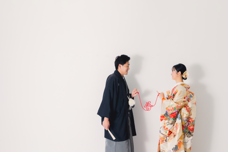 早割！5000円オフ！【12/1～2/15撮影】和装スタジオ弐点プラン WBプレゼント 衣装差額無し ！ペット撮影可