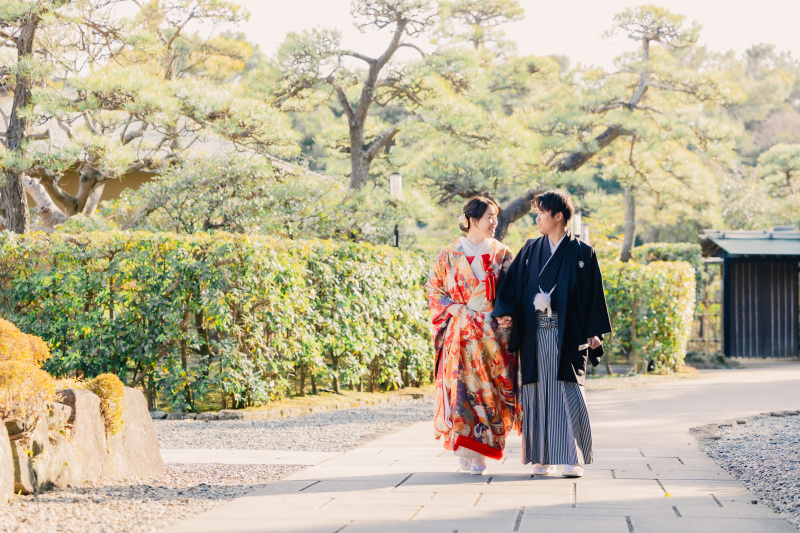 エリアNo.1のコスパ最強ロケ撮影！【～3/25までの平日撮影限定★】先着20組　四季亭＋見浜園撮影　衣裳差額無し！データ150