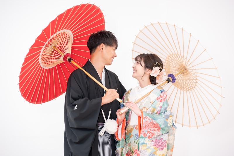 早割!2.2万円オフ!20組限定!【12/16~2/15撮影】和装弐点プラン 見浜園+スタジオ 衣装差額無!衣裳合わせ当日可!