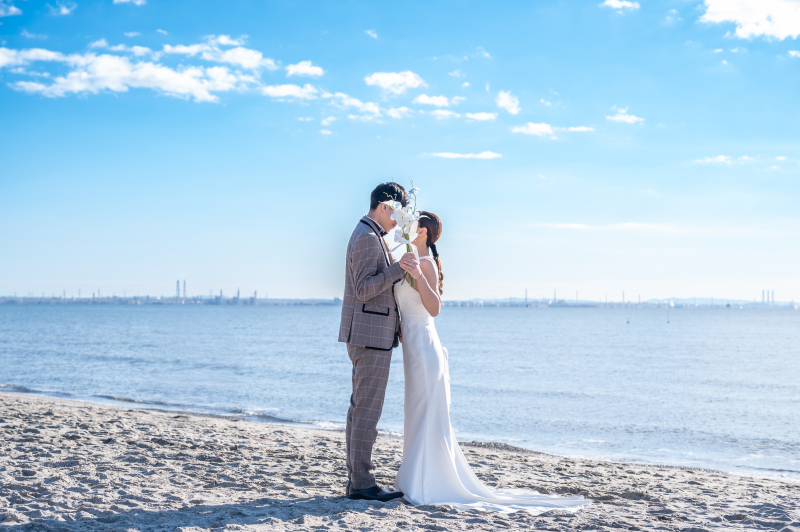 早割3.1万円オフ！先着20組限定【2/1～2/23、3/15～3/25撮影】和洋弐点プラン 四季亭＋稲毛海浜公園　韓国風ドレス