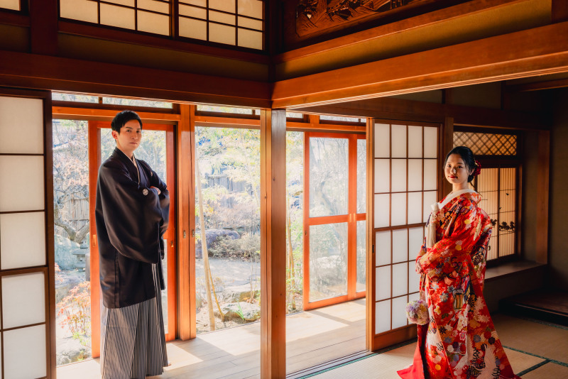 早割3.1万円オフ！先着20組限定【2/1～2/23、3/15～3/25撮影】和洋弐点プラン 四季亭＋稲毛海浜公園　韓国風ドレス