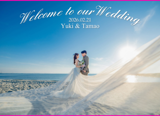 ウェルカムボードプレゼント♡