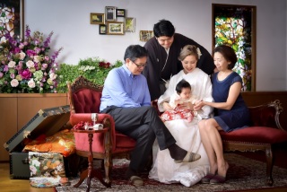 ご家族いっしょに和装撮影♪