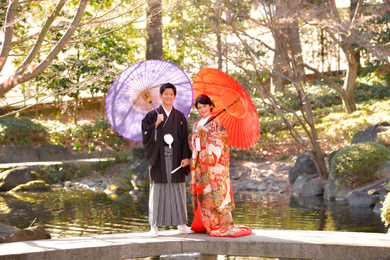 年始1月 大田黒公園での撮影風景♪