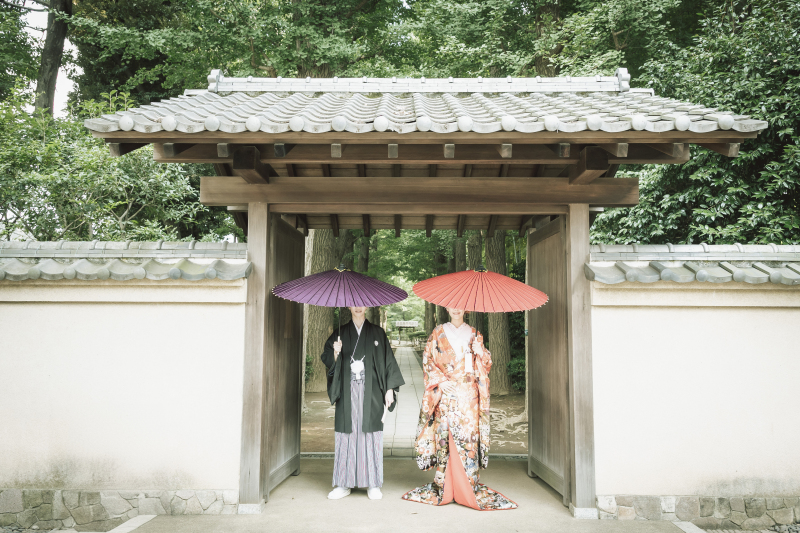 顔かくしショット