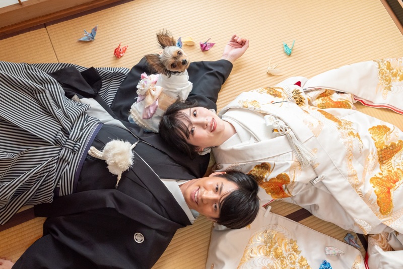 寝ころびショット