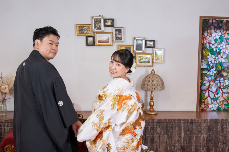 振り向きショット!