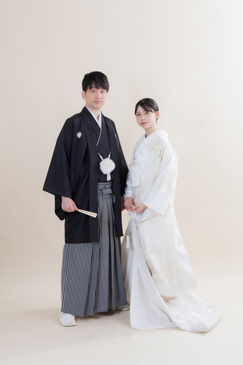 フォーマルな立ち姿