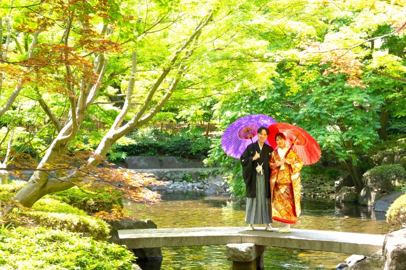 神社＋庭園
