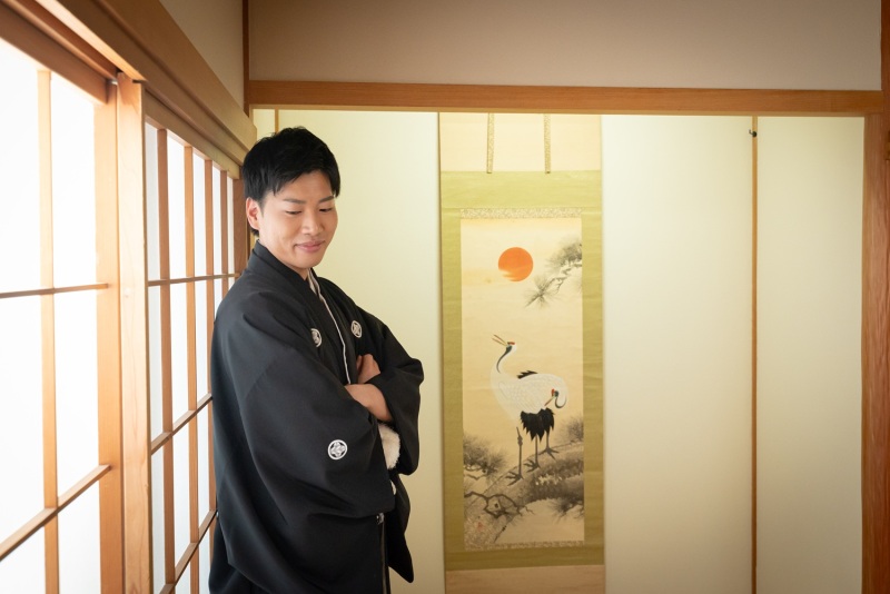 新郎様ソロショット♤