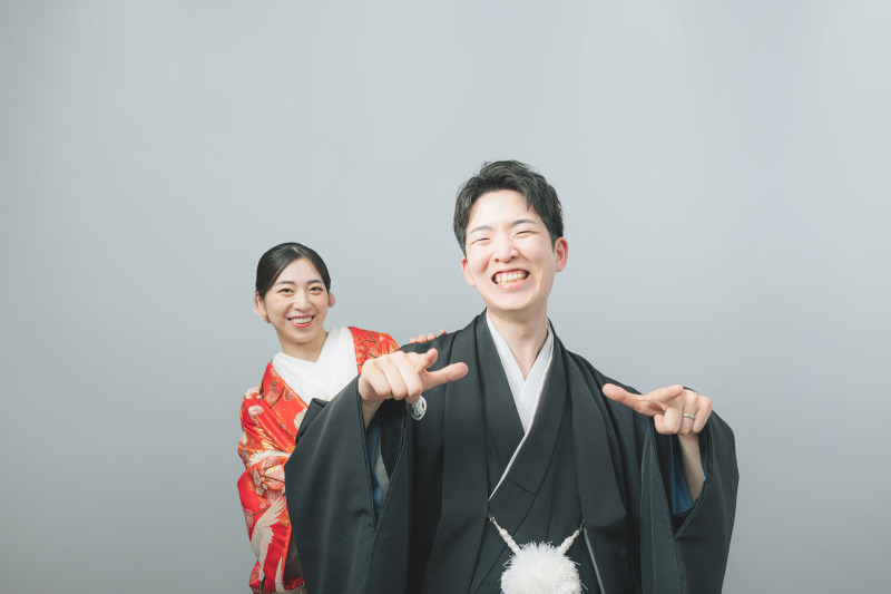 ノリノリな新郎様