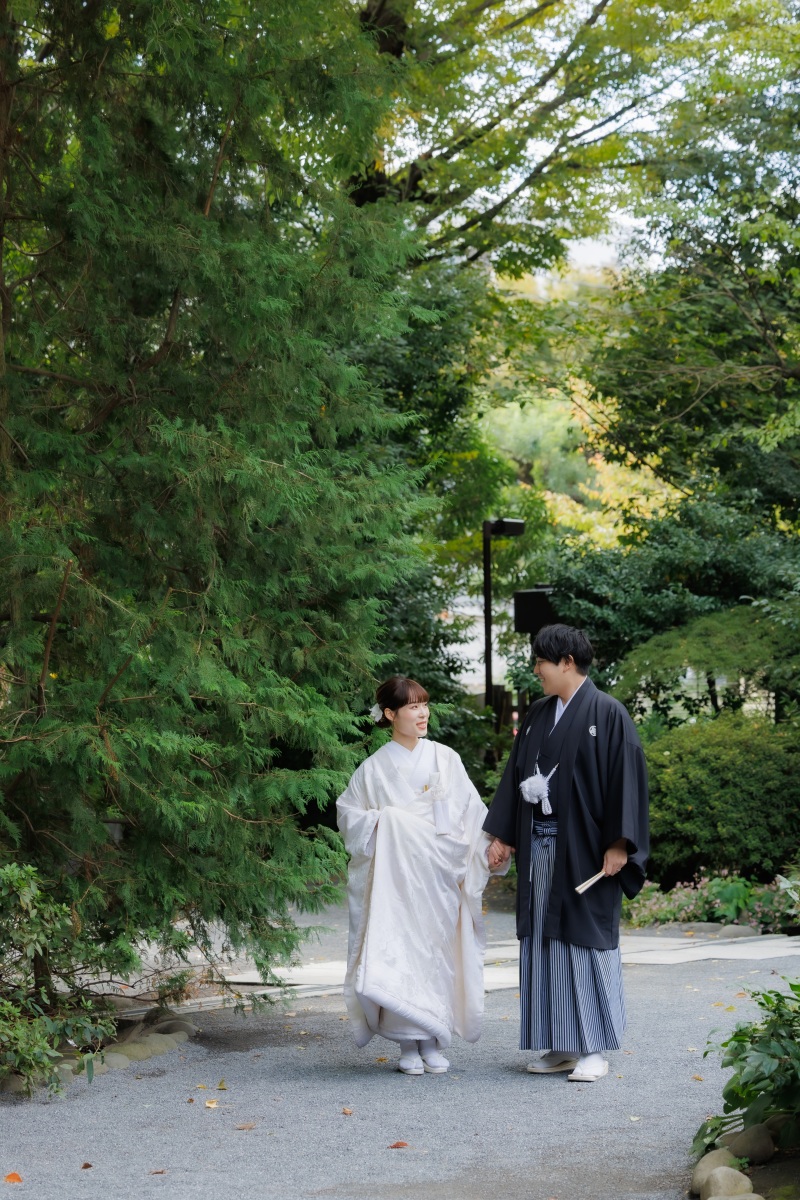 緑の季節で撮影