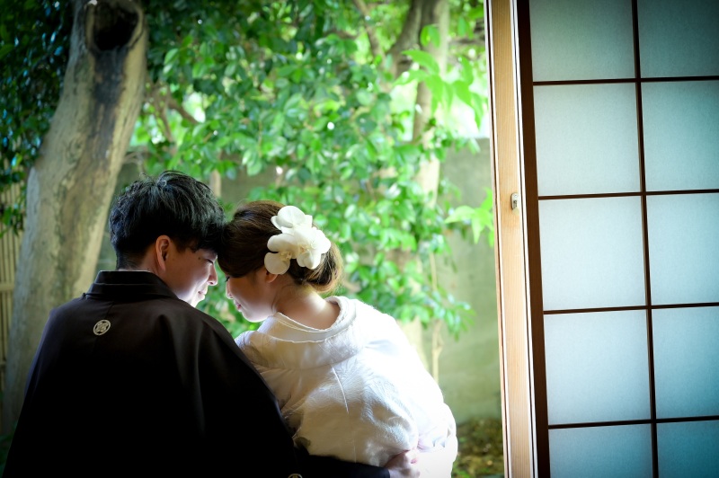 心落ち着く、縁側シーン♪