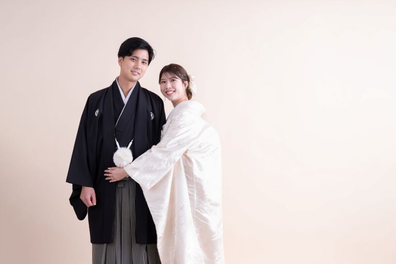 抱きつきショット