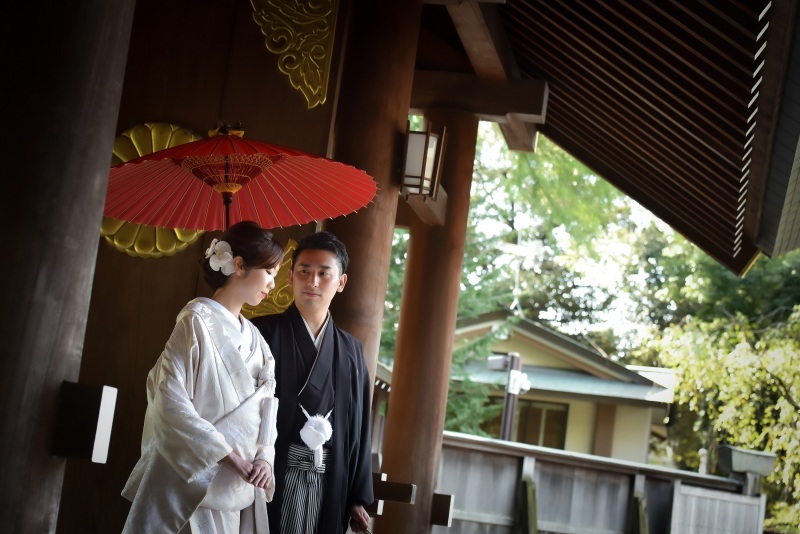 番傘を使用しての撮影☂