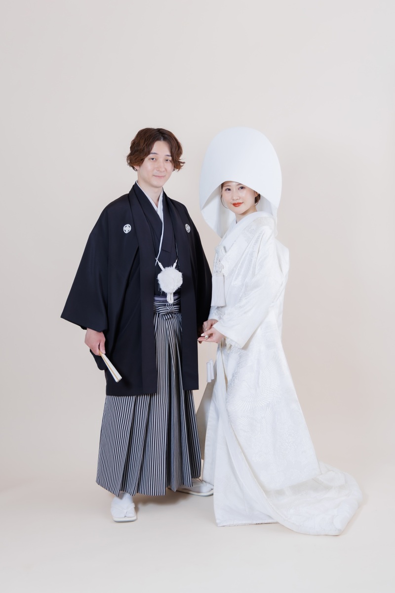 かっちりとした和装撮影