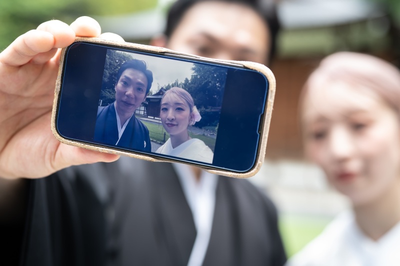 自撮りショット